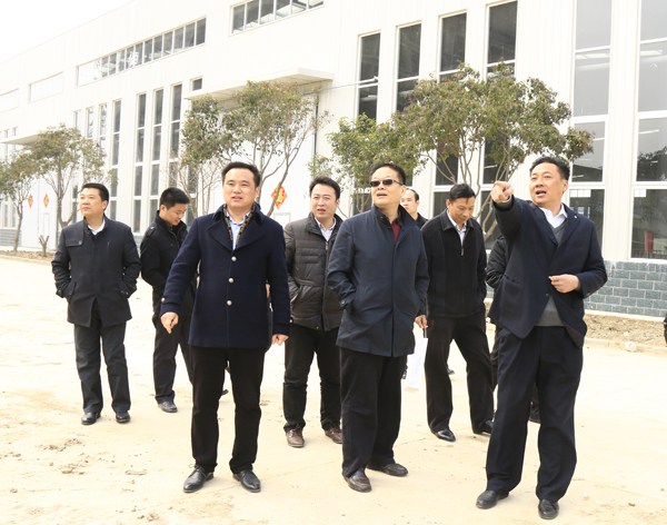 济宁市经信委领导莅临中煤集团新工业园考察调研